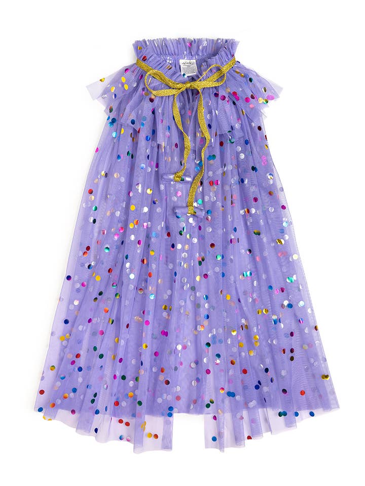 Lavender Confetti Cape