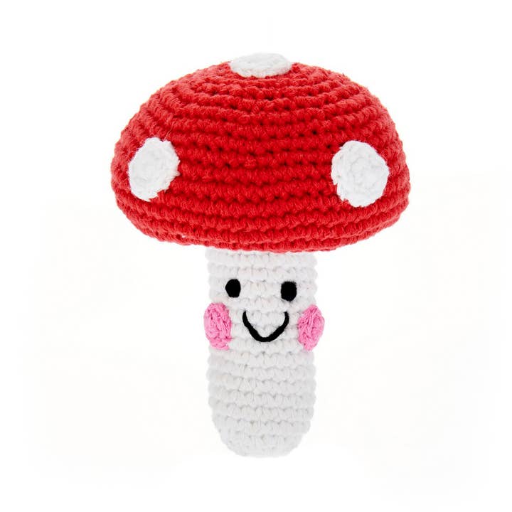 Friendly Mushroom Rattle