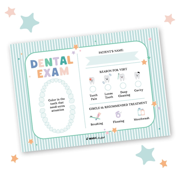 Dentist Pretend Play Pad