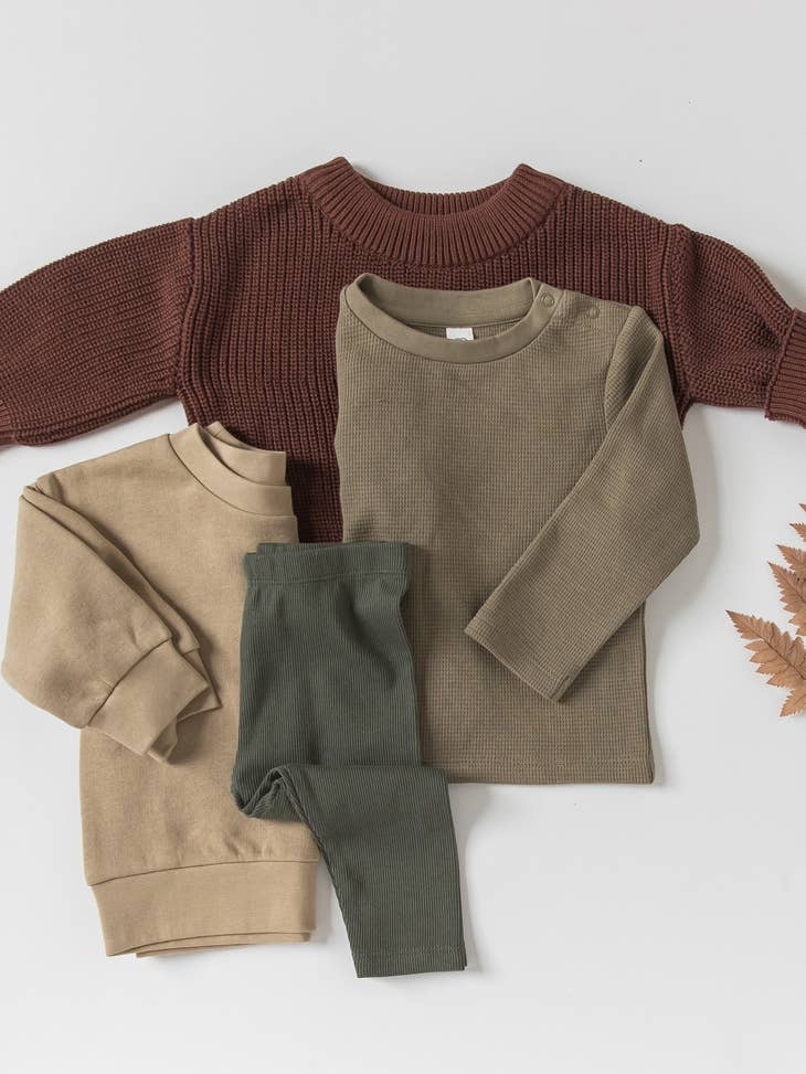 Mesa Waffle Knit Top