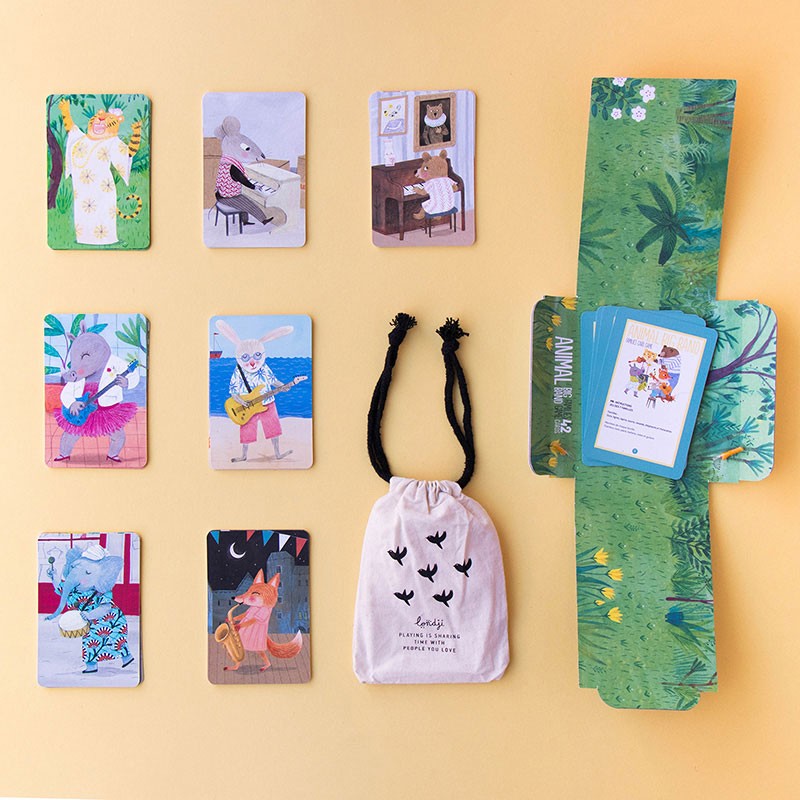 Animals Big Band Card Game