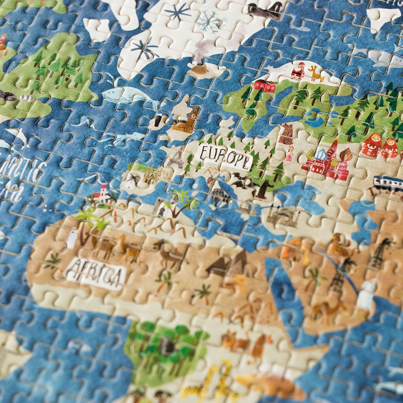 Discover The World Micropuzzle 600pc