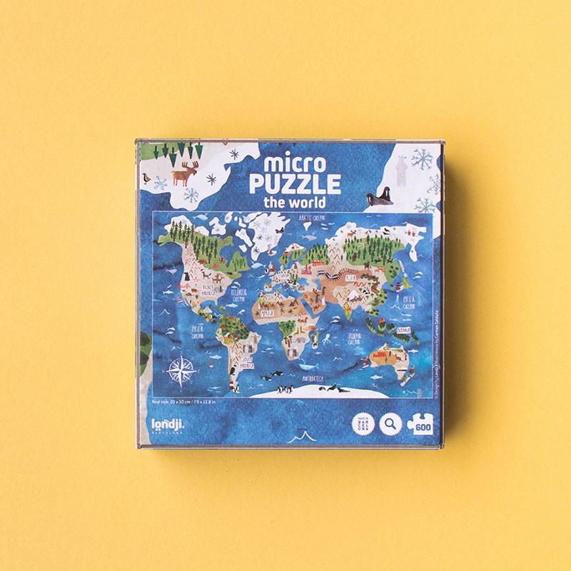 Discover The World Micropuzzle 600pc