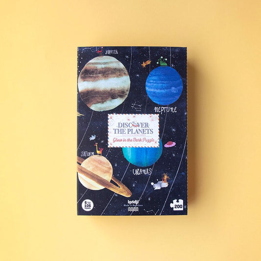 Discover The Planets - Glow In The Dark Puzzle
