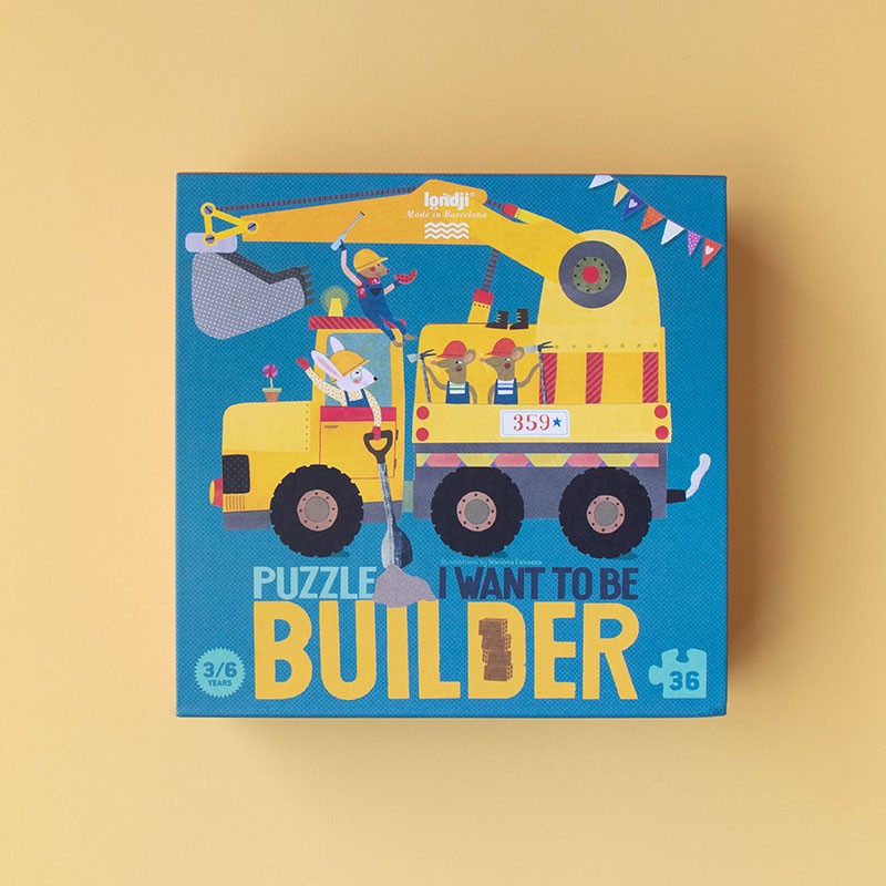 I Want To Be A Builder Puzzle