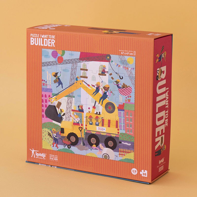 I Want To Be A Builder Puzzle