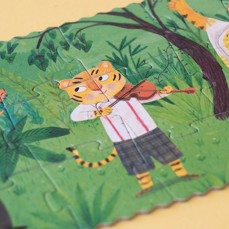 Wild Music Reversible Pocket Puzzle