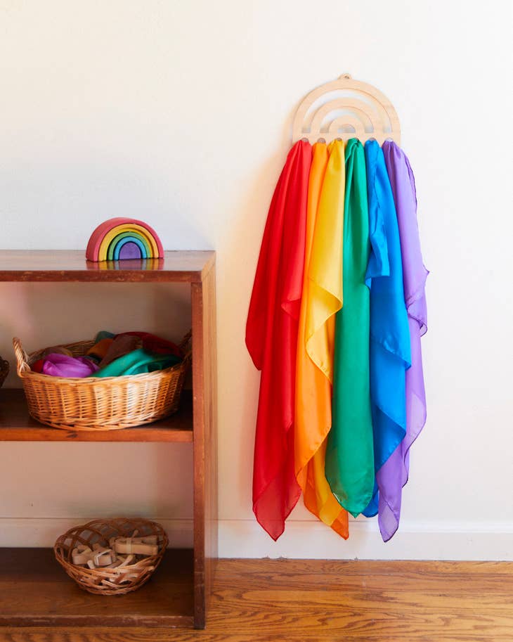 Wooden Playsilk Display