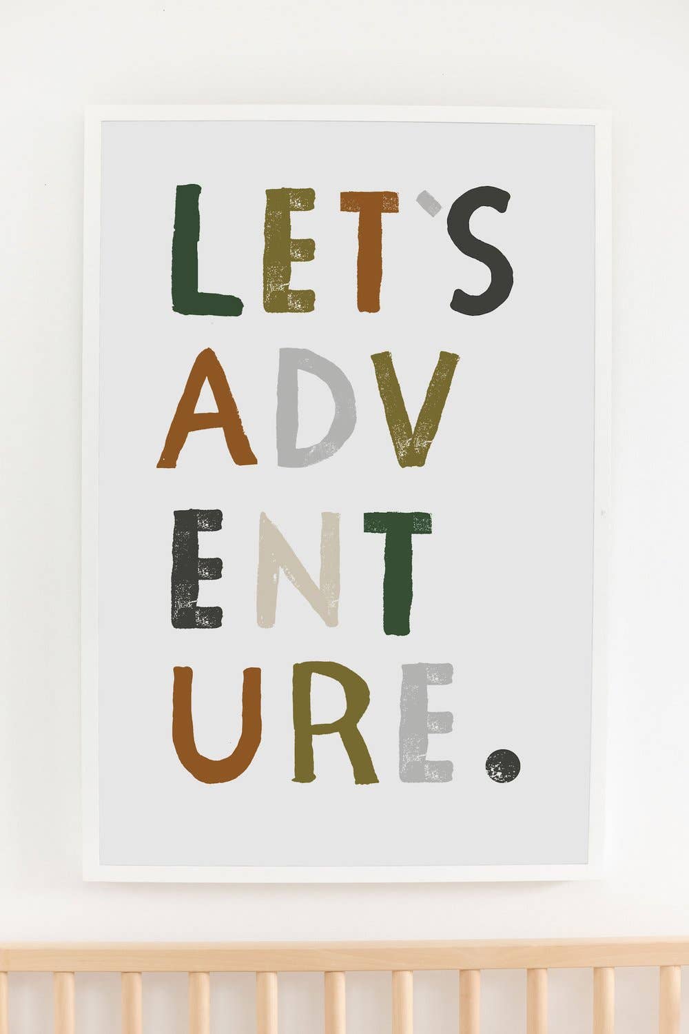 Let's Adventure Art Print