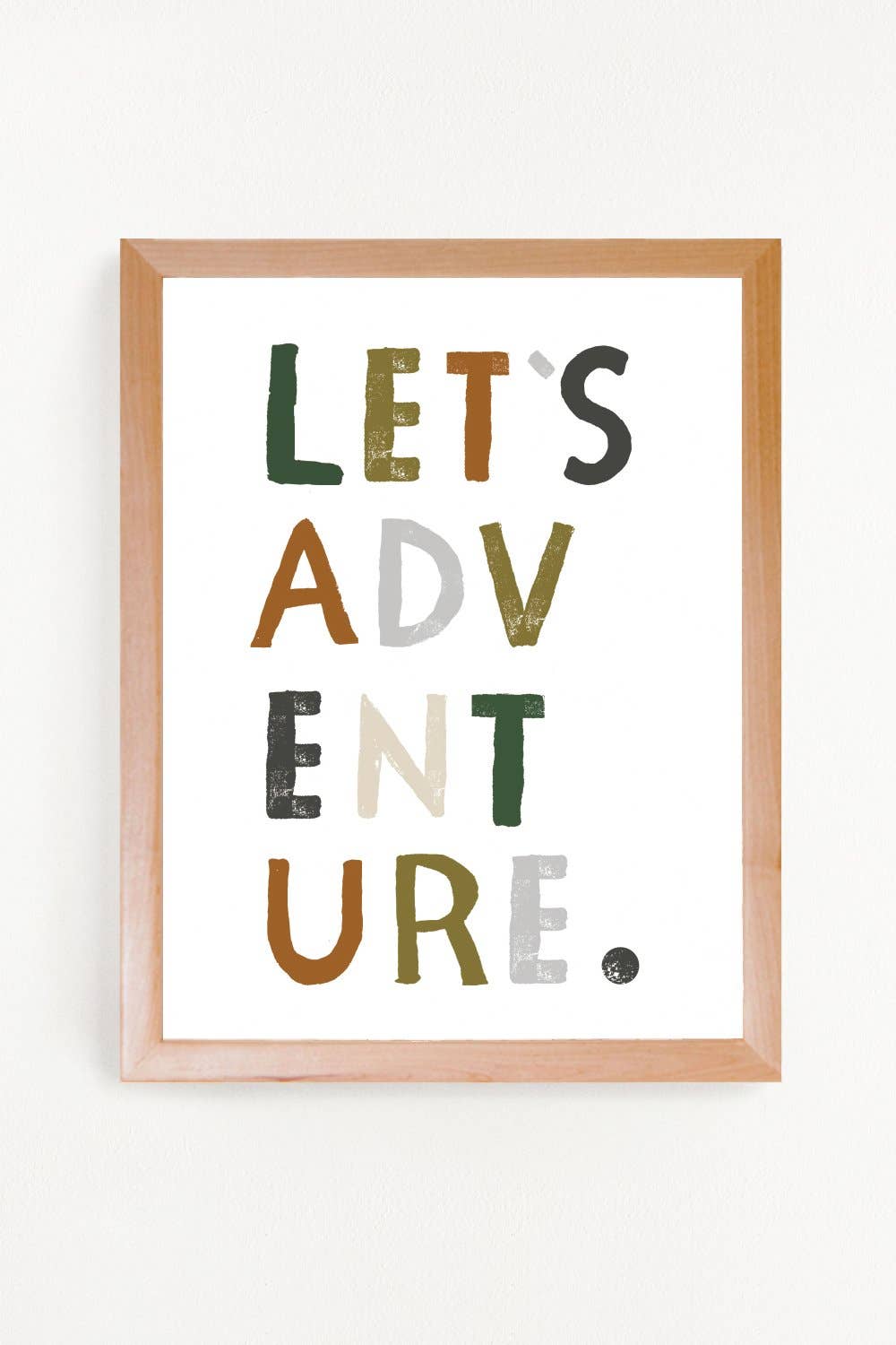 Let's Adventure Art Print