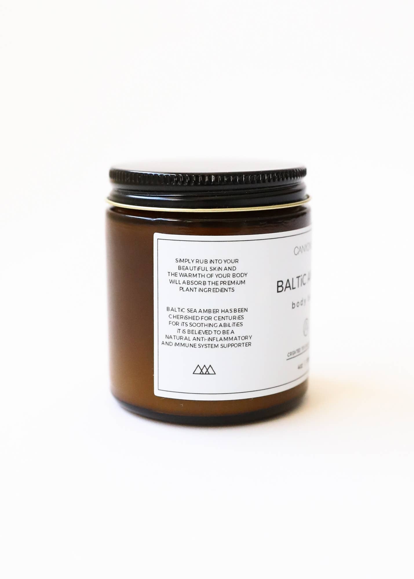 4 oz Jar Canyon Leaf Baltic Amber Body Balm