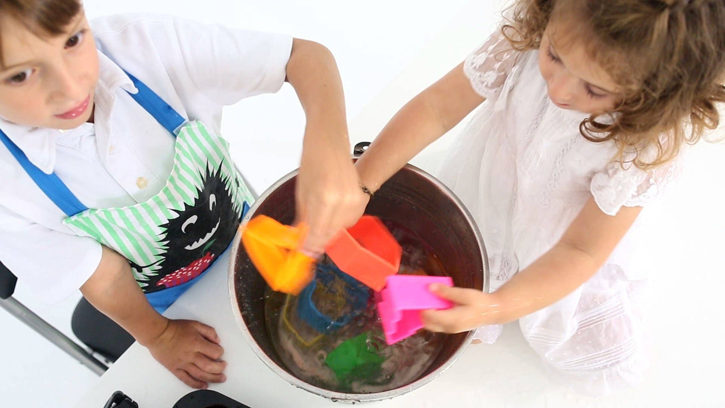 Neon Kids & Houses 6 pack