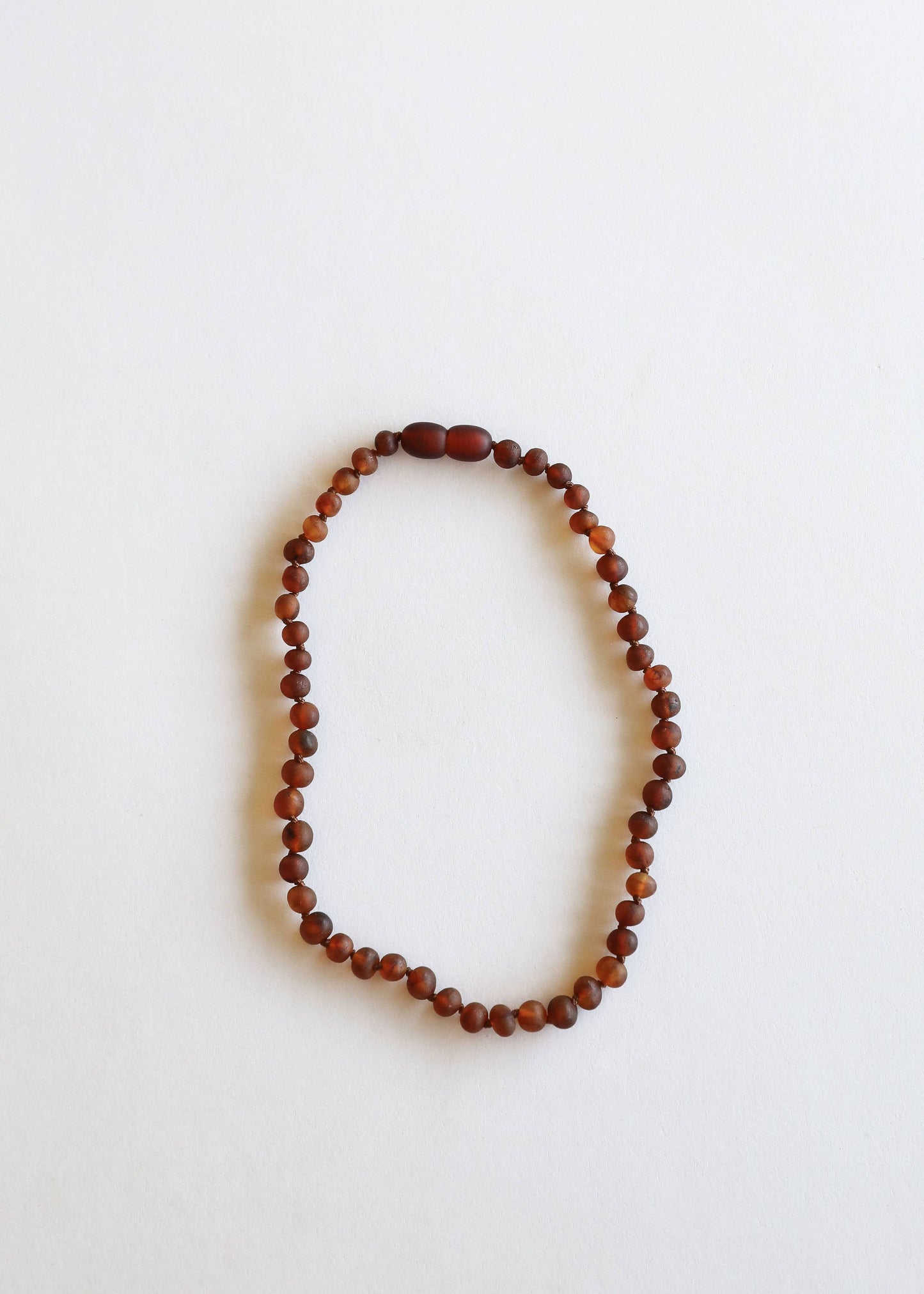Kids: Raw Cognac Amber Necklace