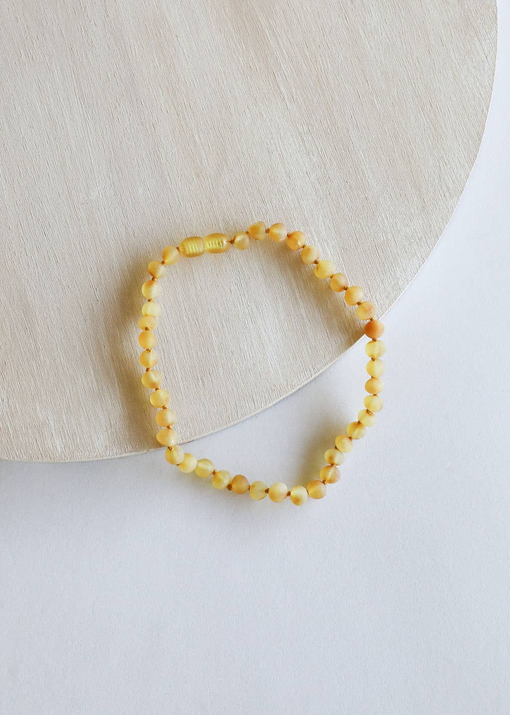Kids: Raw Honey Amber Necklace