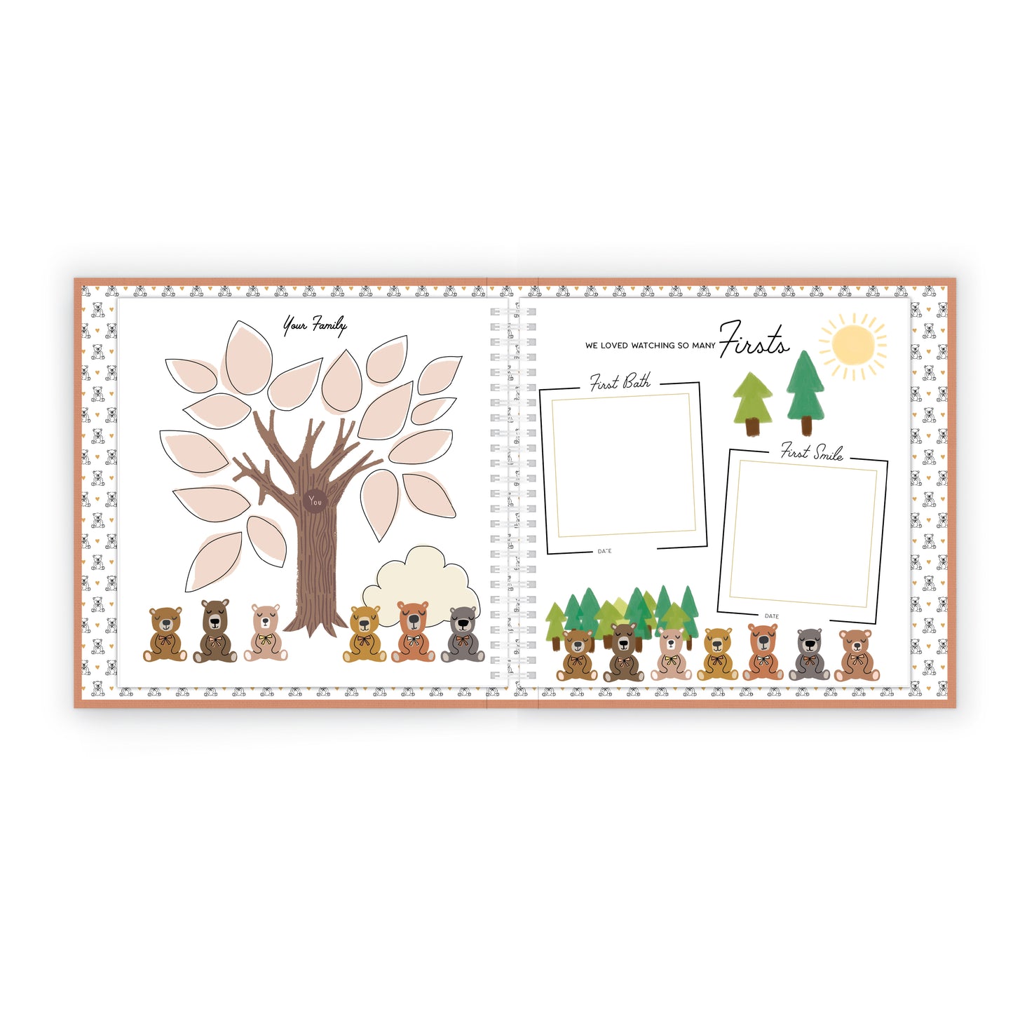Teddy Bears Picnic - Luxury Memory Book