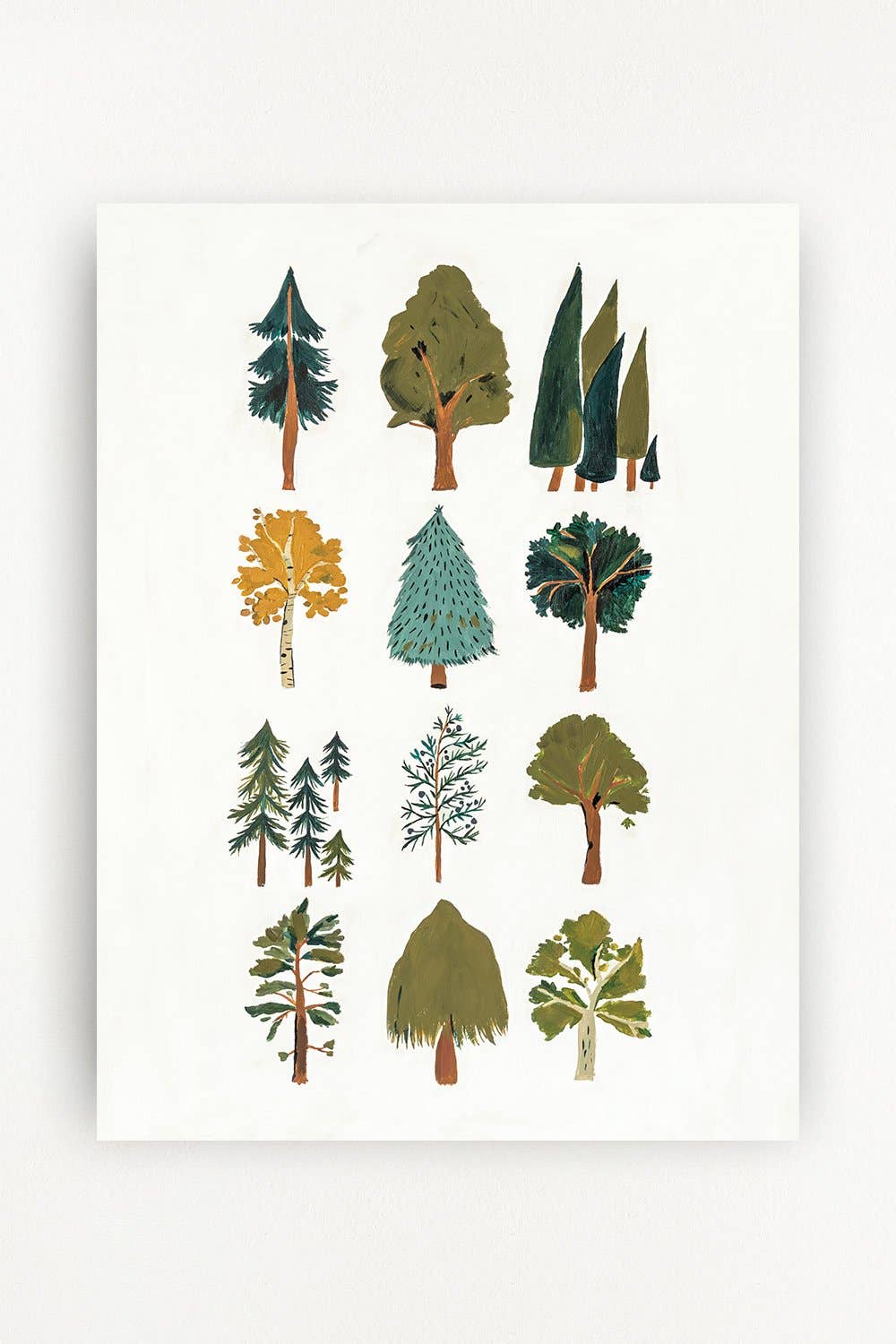 Forest Trees Art Print