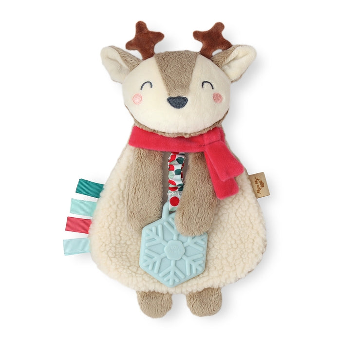 Holiday Itzy Lovey™ Plush + Teether Toy Reindeer