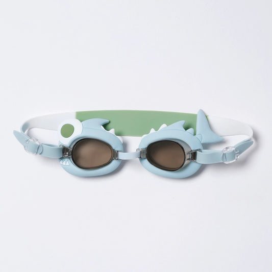 Sunnlyife Mini Swim Goggles Shark Tribe Khaki