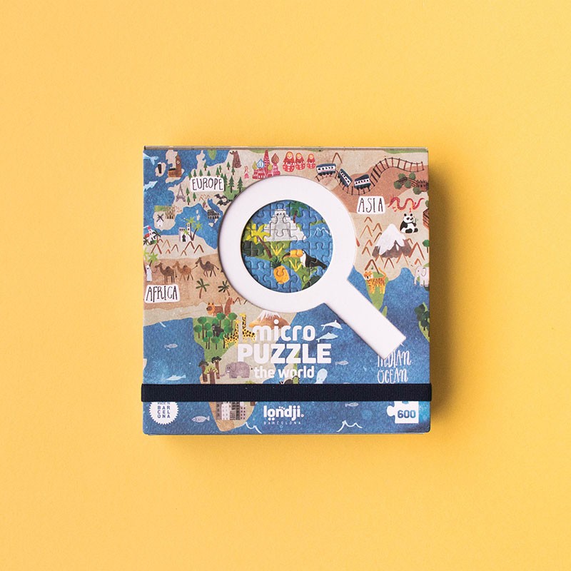 Discover The World Micropuzzle 600pc