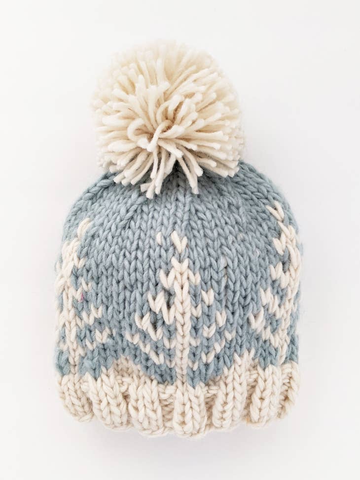 Winter Forest Knit Beanie Hat
