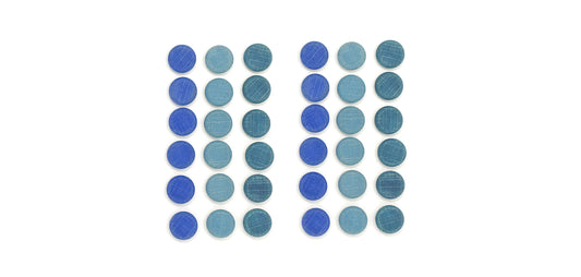 Mandala Blue Coins