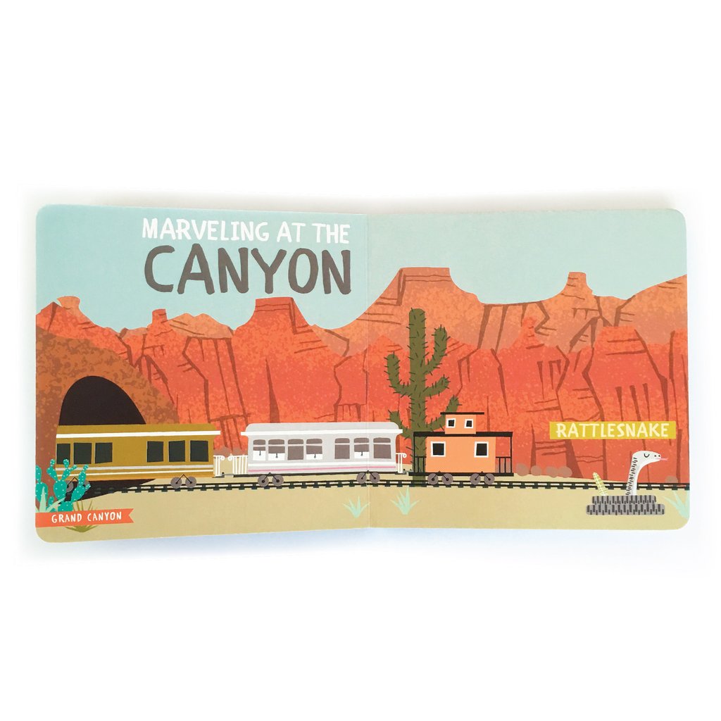 grand canyon page inside national parks board book