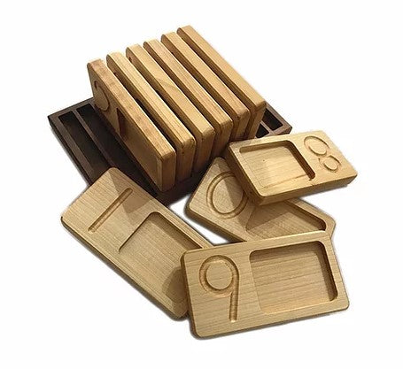 Number Sorting Trays