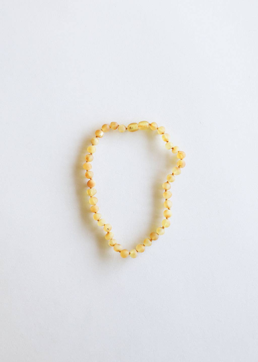 Kids: Raw Honey Amber Necklace