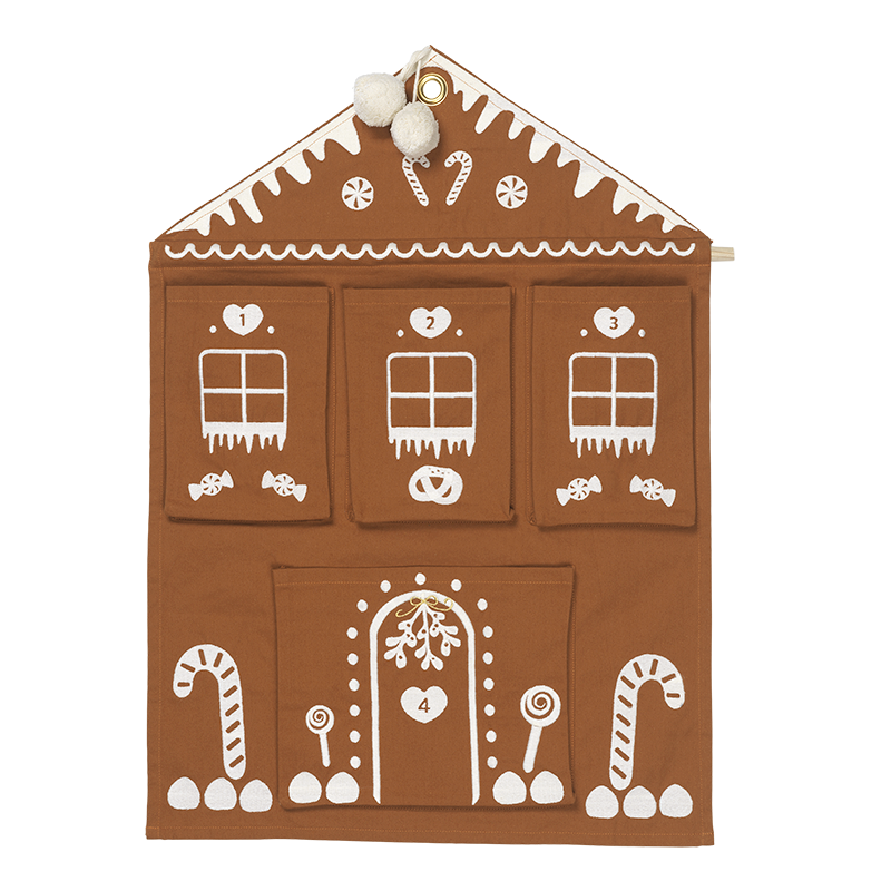 Wall Calendar - Gingerbread House