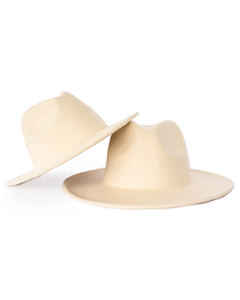 Bordeaux Flat Brim Hat