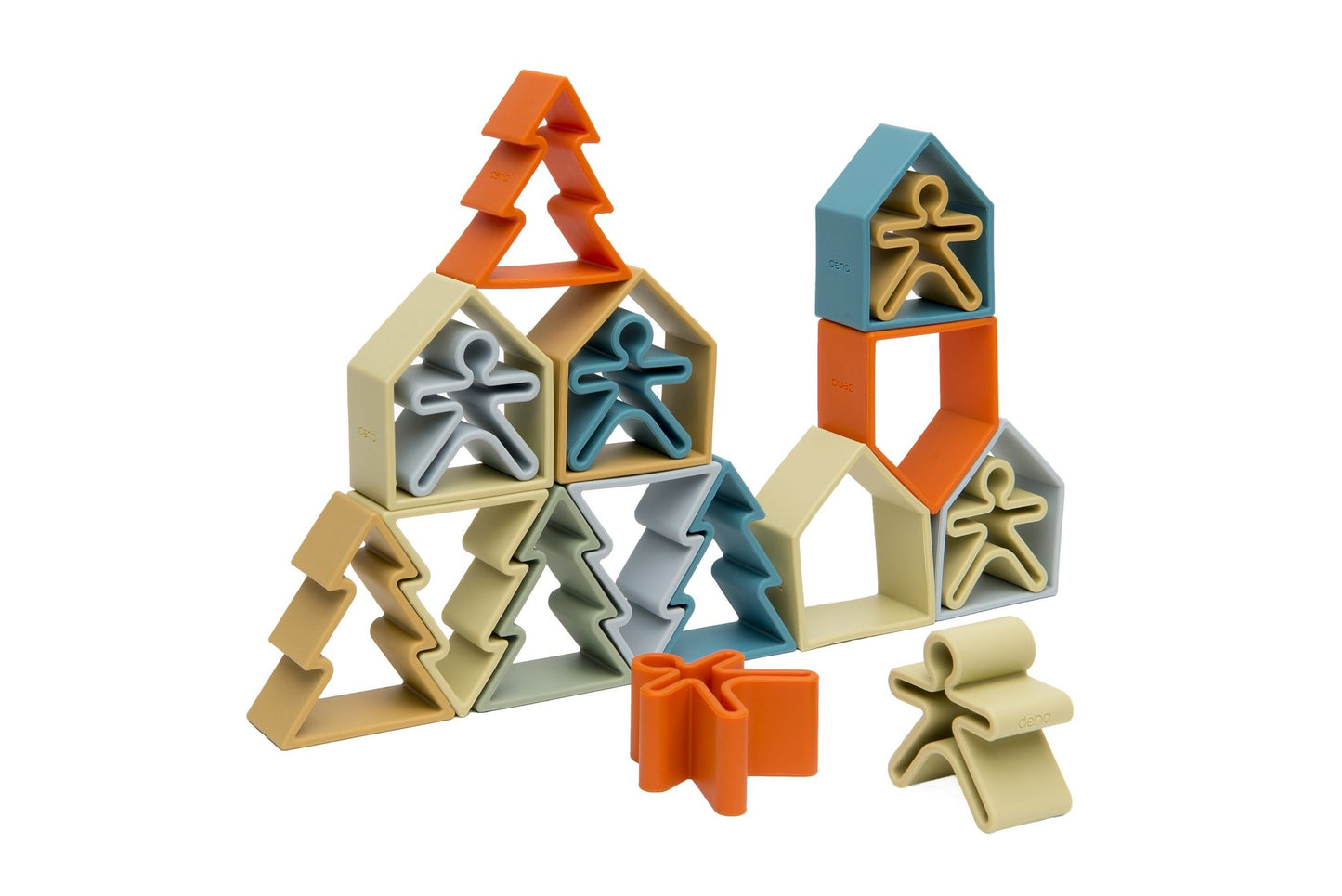 Nature Kids, Houses, & Trees 6 pack