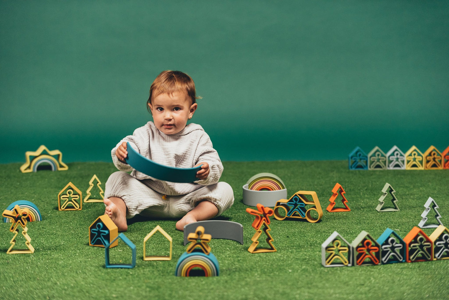 Nature Kids, Houses, & Trees 6 pack