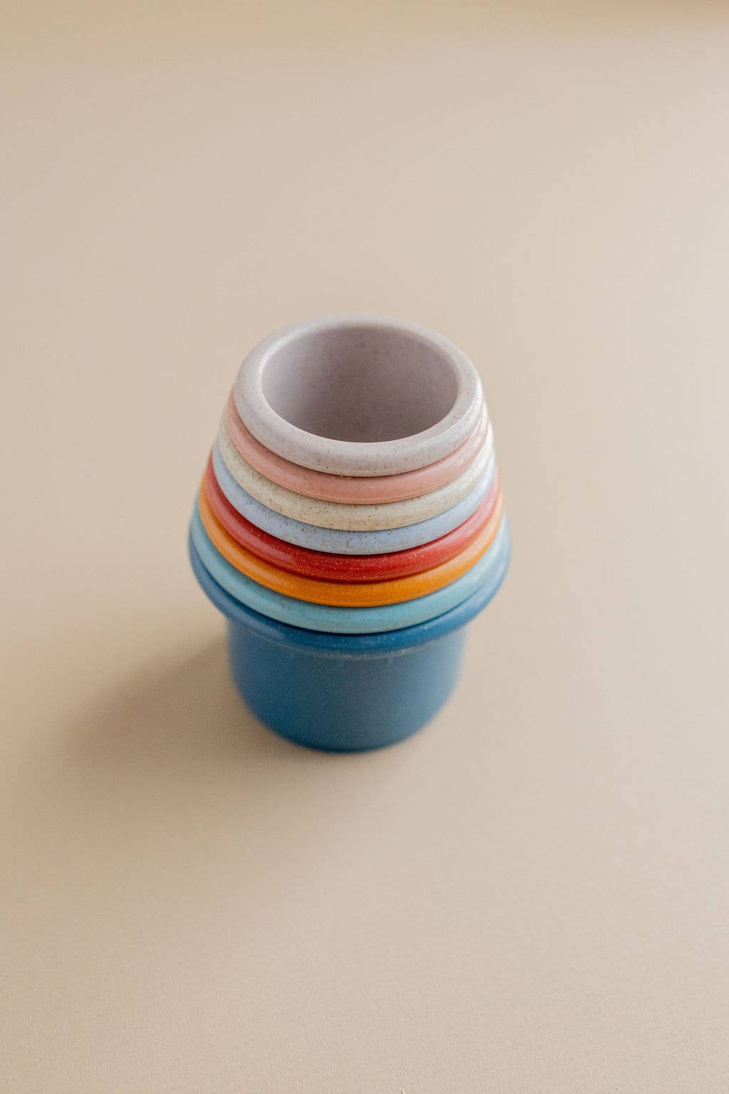 BPA free animal stacker cups for babies