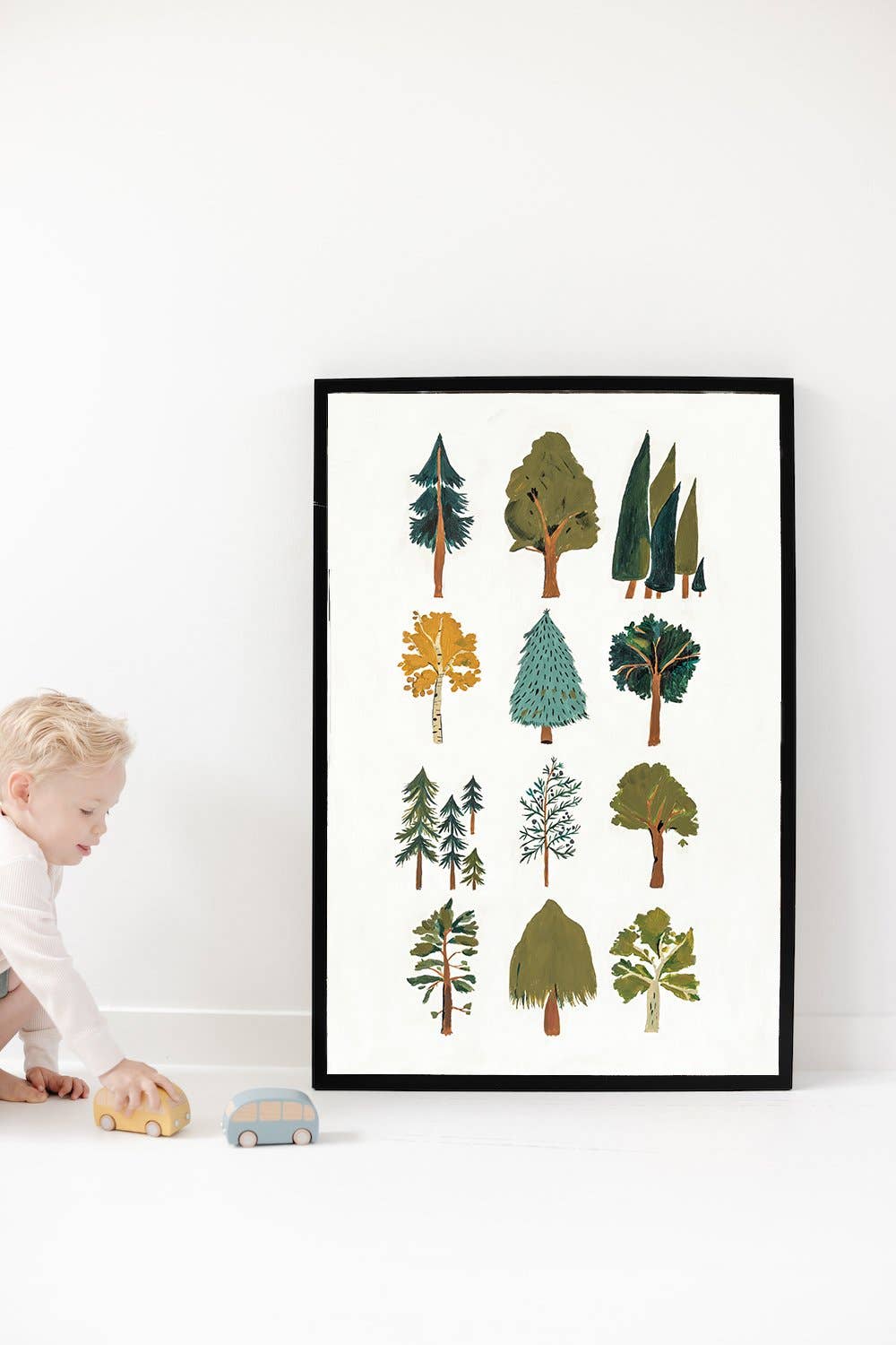 Forest Trees Art Print